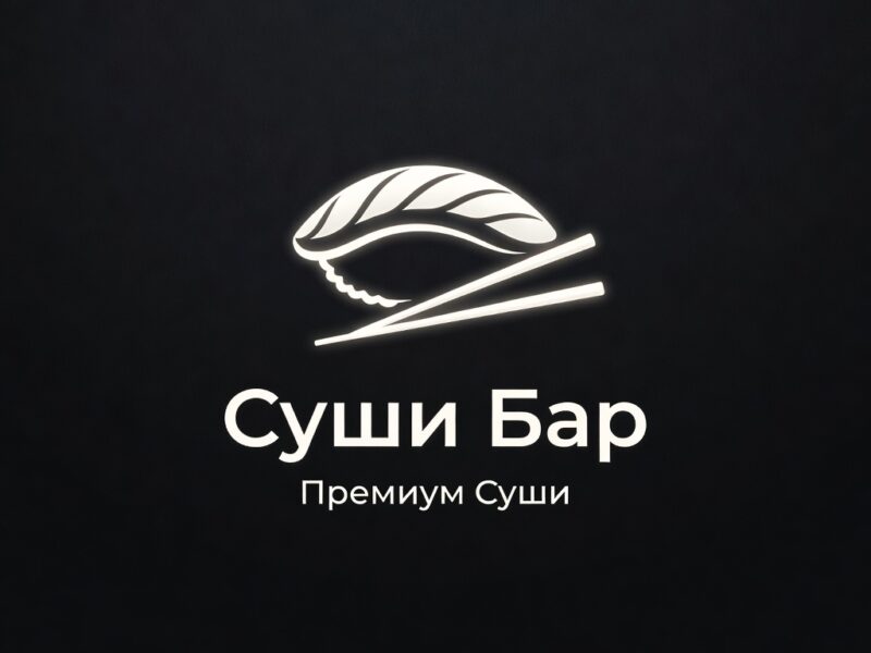Логотип для Суши бара 1
